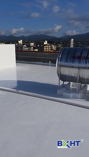惠州博罗民宿屋顶BXHT防水隔热施工纪实